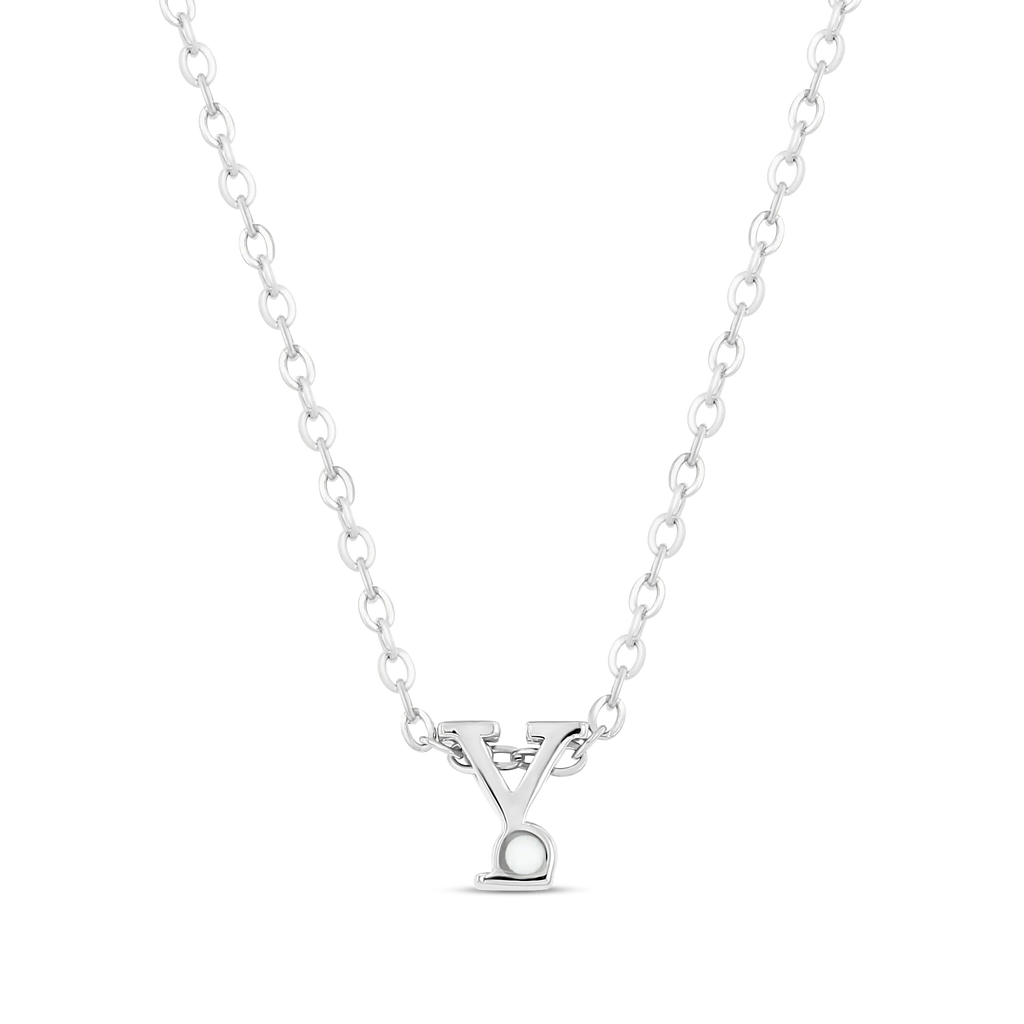 Anna | As Initial Ketting Zilver