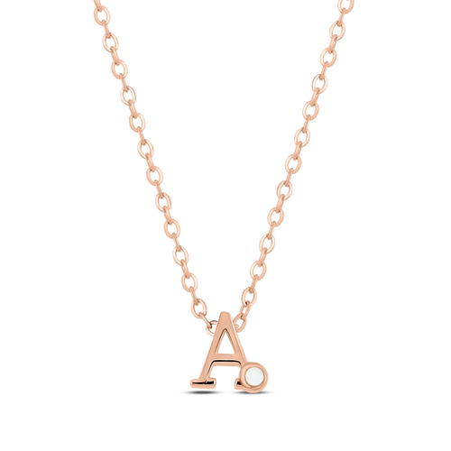 Anna | As Initial Ketting massief