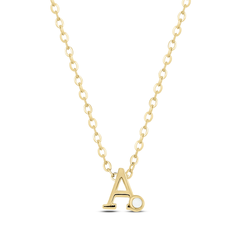 Anna | As Initial Ketting massief