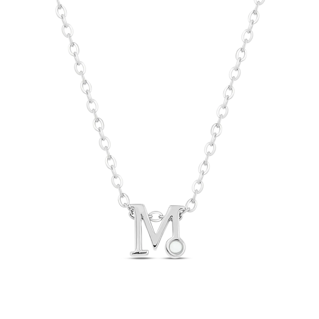 Anna | As Initial Ketting Zilver