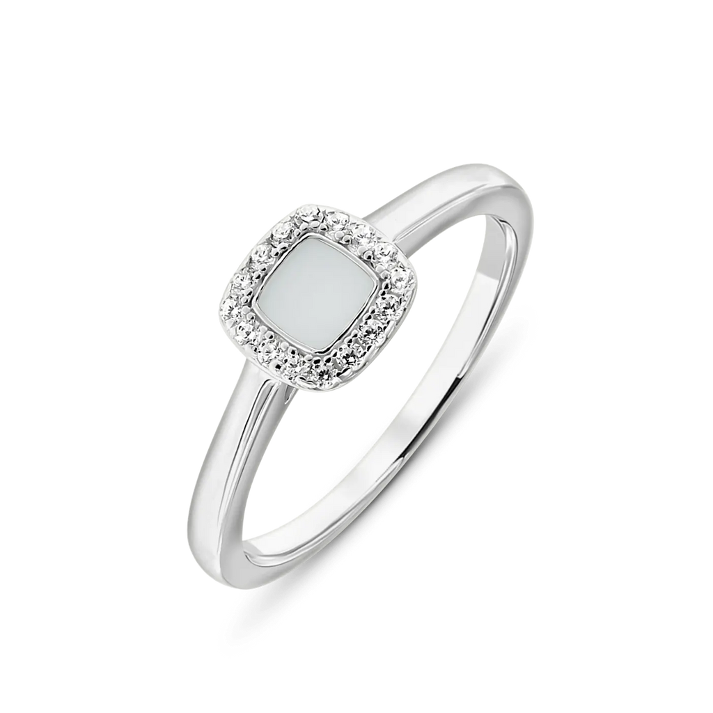 Lara | Ash Ring Silver