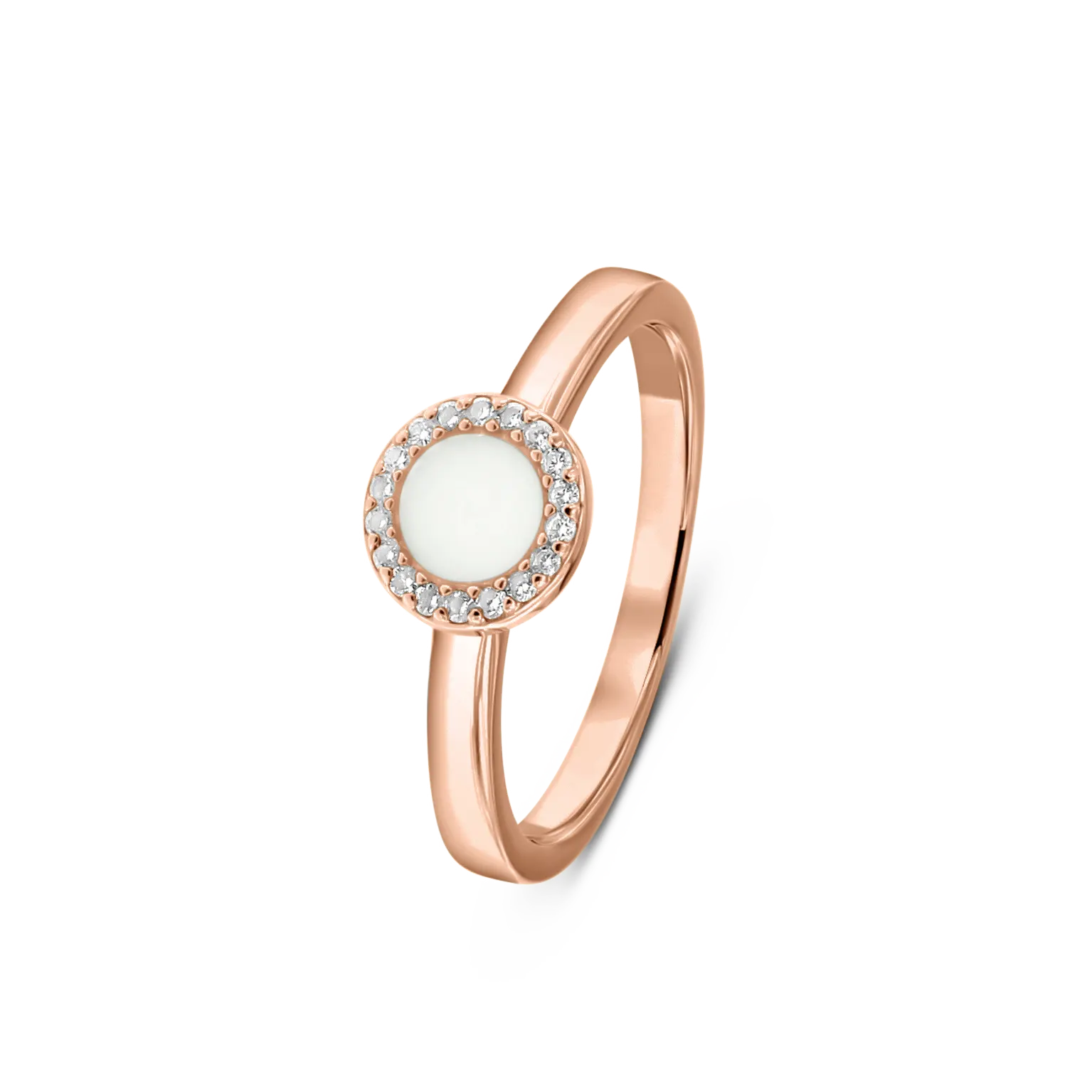 Zoë | Moedermelk Ring massief