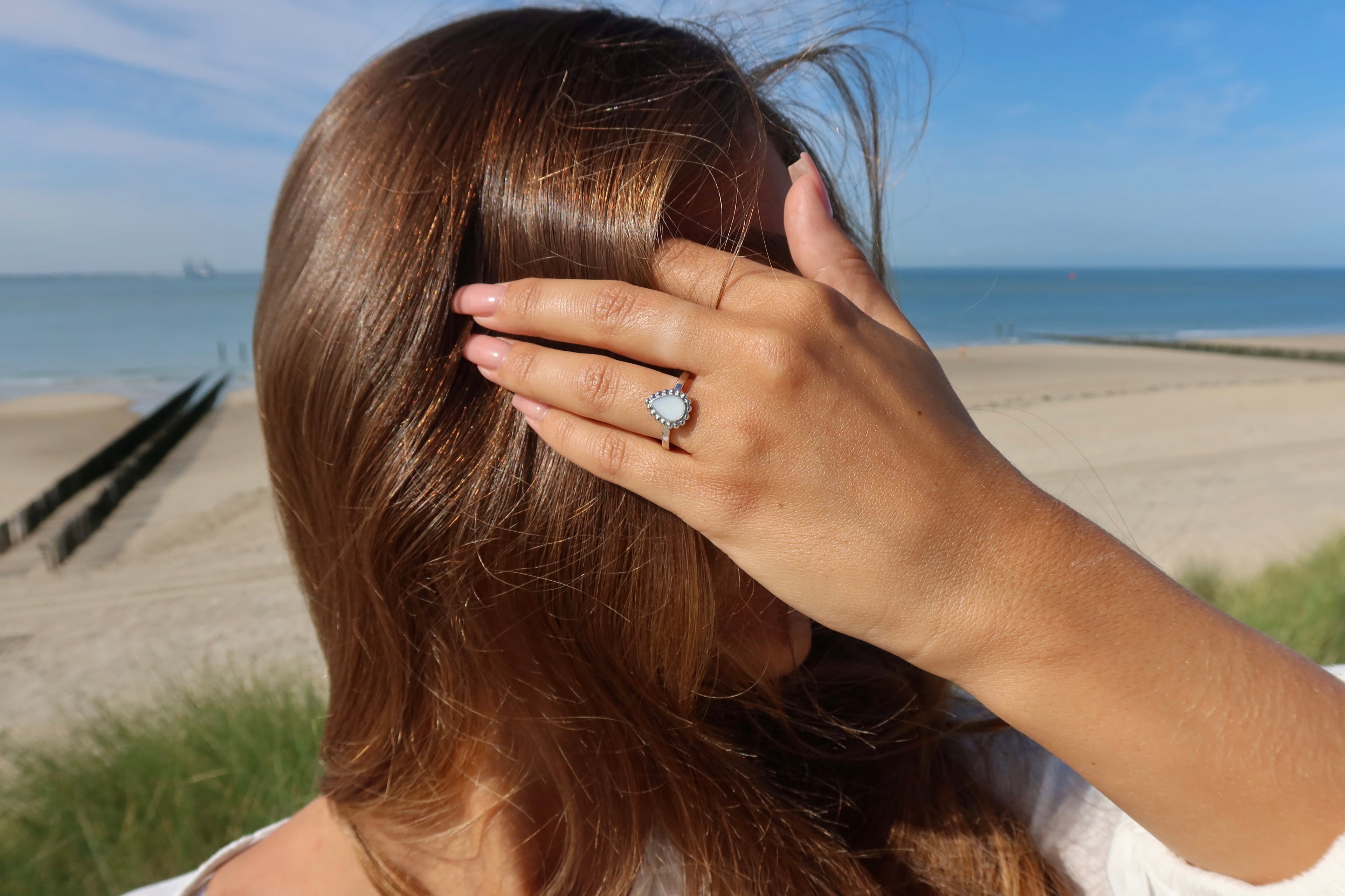 Hailey | Moedermelk Ring Zilver