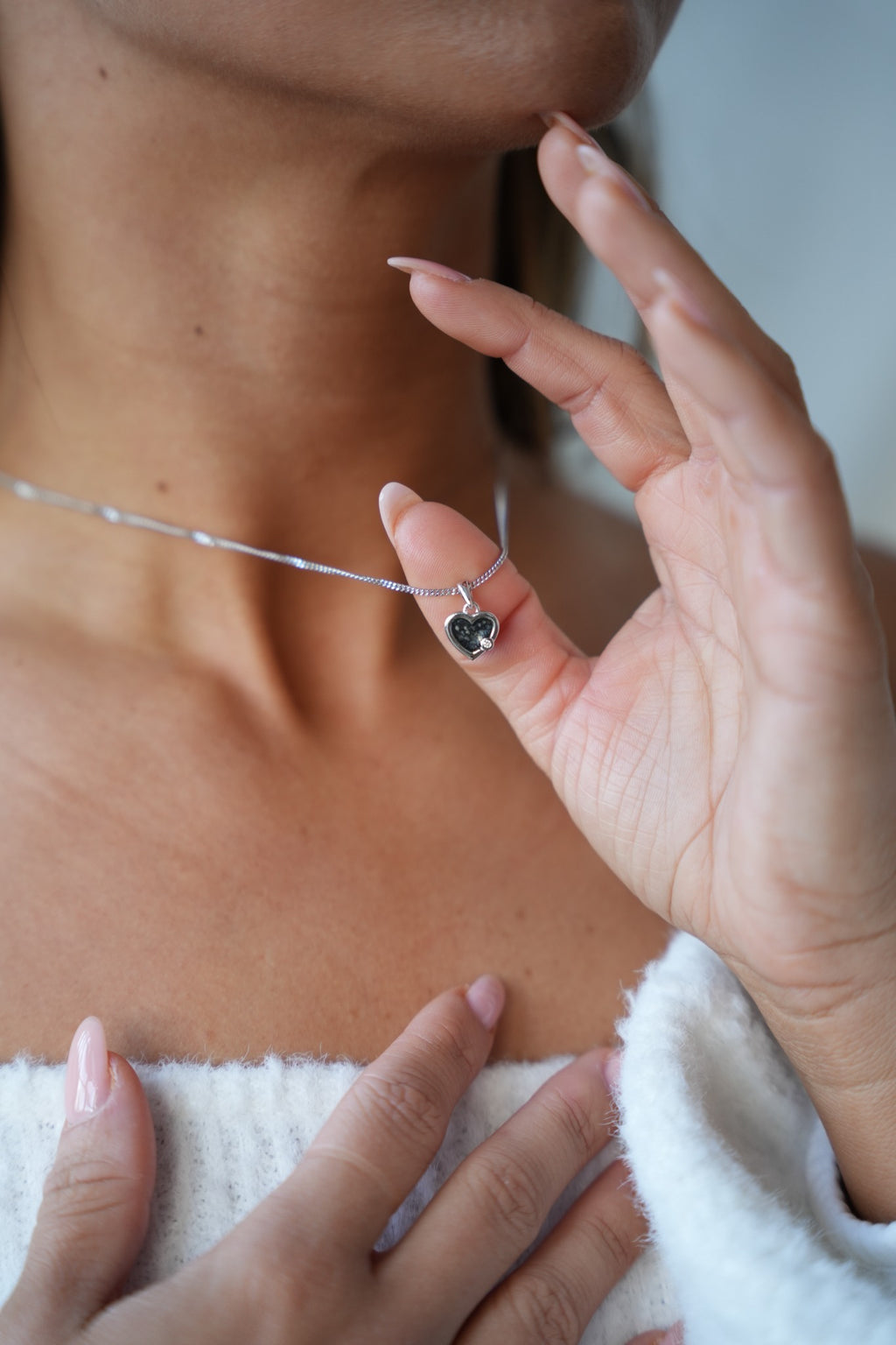 Esmée | Ash Pendant Silver 