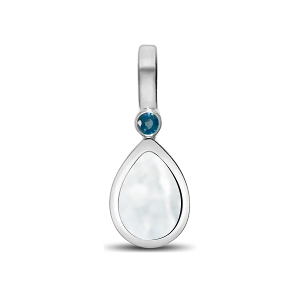 Magic Drop | Ash Pendant Silver