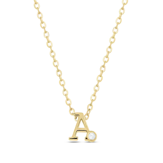 Anna | As Initial Ketting massief