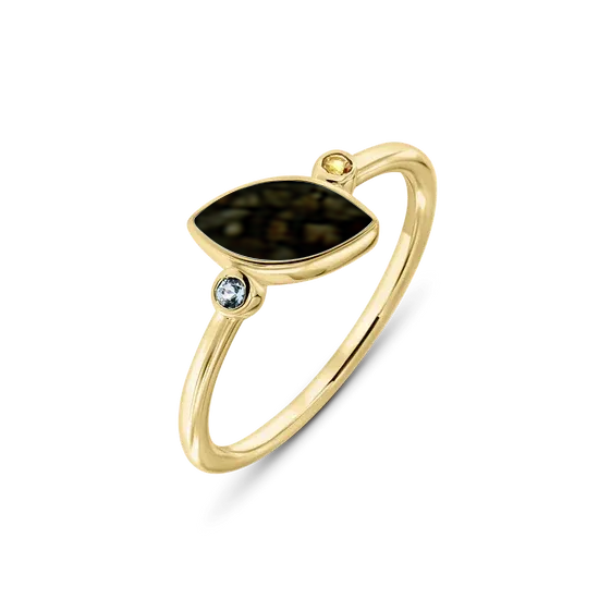 Lina Duo | Solid Ash Ring