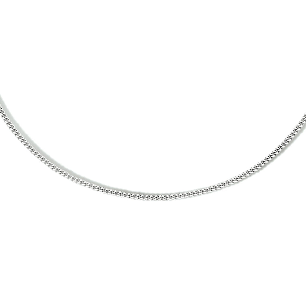 Rhodium-plated Silver Necklace